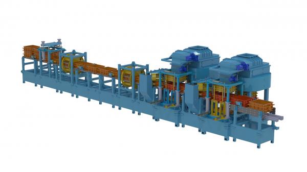 Автоматическая формовочная линия МИФ800-02